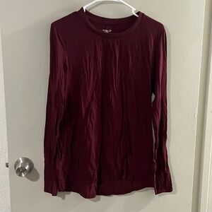 Old Navy Active Long Sleeve (Burgundy)